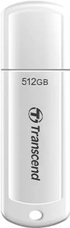 Transcend JetFlash 730 - USB-Flash-Laufwerk - 512GB - USB 3,1 Gen 1 - weiß (TS512GJF730)