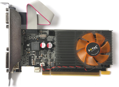 ZOTAC GeForce GT 710 - Grafikkarten - GF GT 710 - 2GB DDR3 - PCIe 2,0 Low-Profile - DVI, HDMI, VGA (ZT-71310-10L)