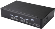 StarTech.com 4-Port DisplayPort KVM Switch - 4K 60Hz - KVM-/Audio-Switch - 4 x KVM/Audio - 1 lokaler Benutzer - Desktop - AC 100 - 240 V