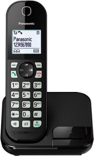 Panasonic KX-TGC450GB - Schnurlostelefon mit Rufnummernanzeige - Schwarz (KX-TGC450GB)