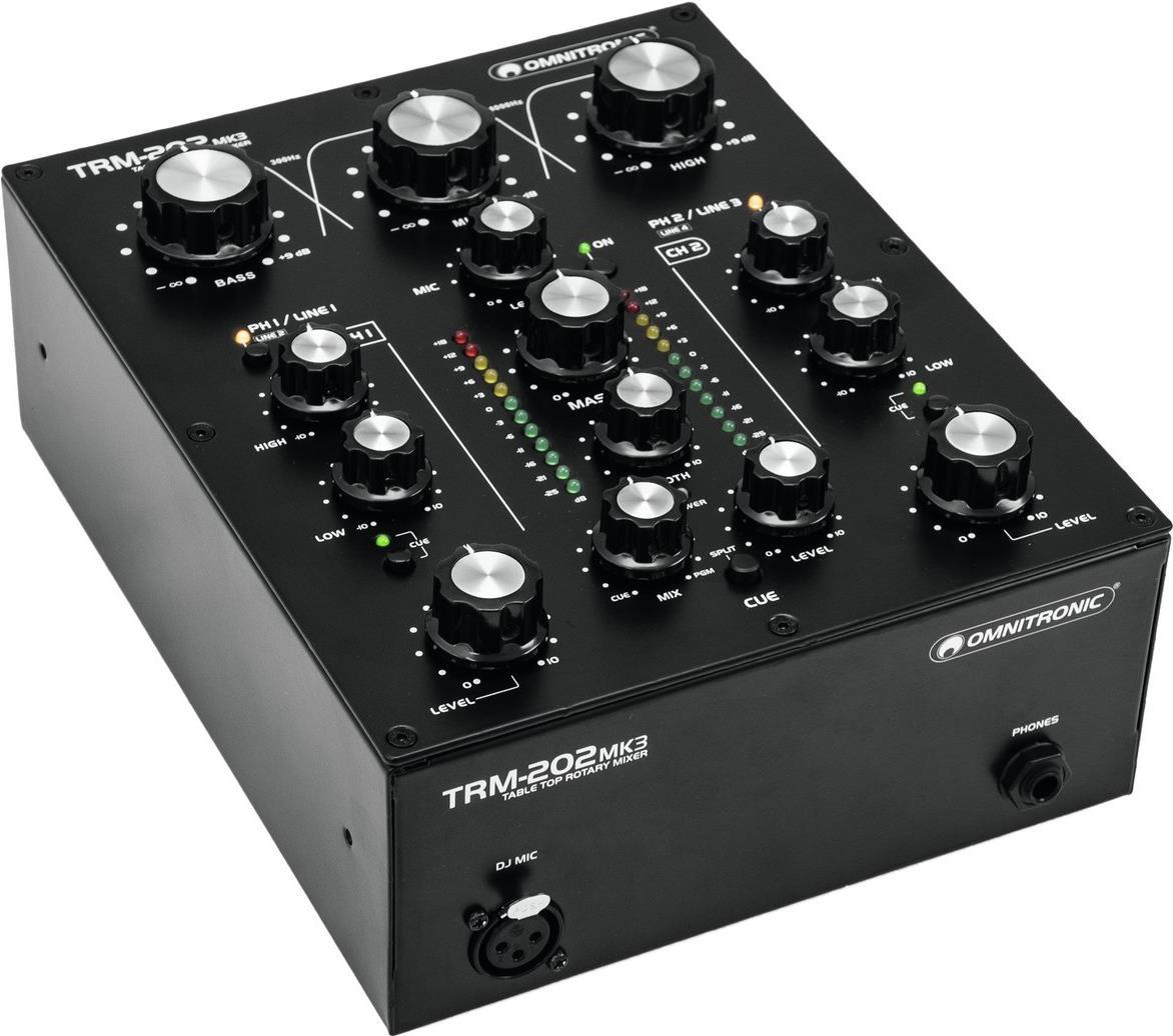 OMNITRONIC TRM-202MK3 2-Kanal Rotary-Mixer (10355922)