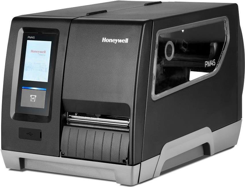 Honeywell PM45 - Etikettendrucker - Thermotransfer - Rolle (11,4 cm) - 406 dpi - bis zu 250 mm/Sek. - USB 2.0, seriell, Gigabit LAN, USB 2.0-Host