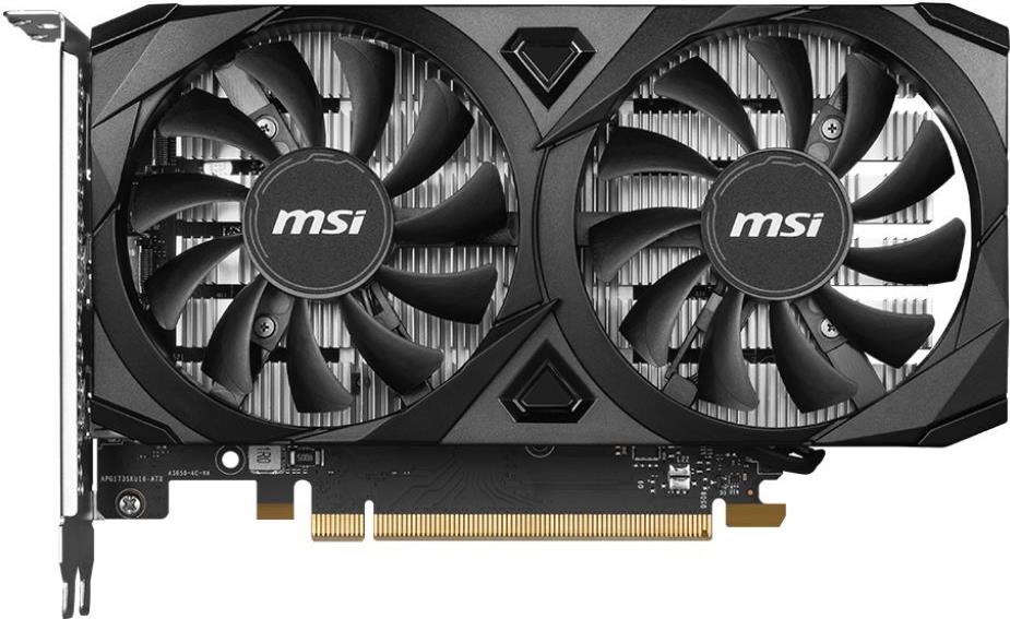 MSI GeForce RTX 3050 VENTUS 2X E 6G OC - Grafikkarten - GF RTX 3050 - 6GB GDDR6 - PCIe 4,0 x16 - 2 x HDMI, DisplayPort (V812-055R)