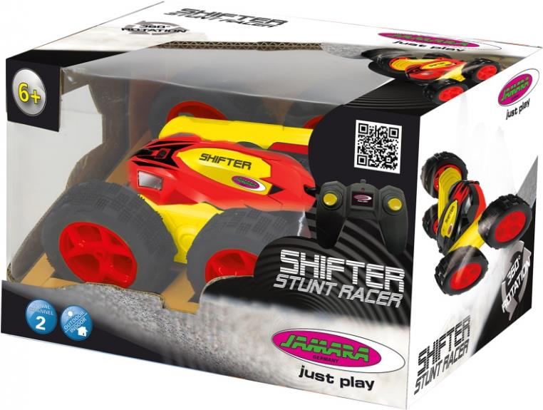 Jamara Shifter Stuntcar - Stunt car - Elektromotor - Betriebsbereit (RTR) - Rot - Gelb - Allradantrieb - 6 Jahr(e) (410066)