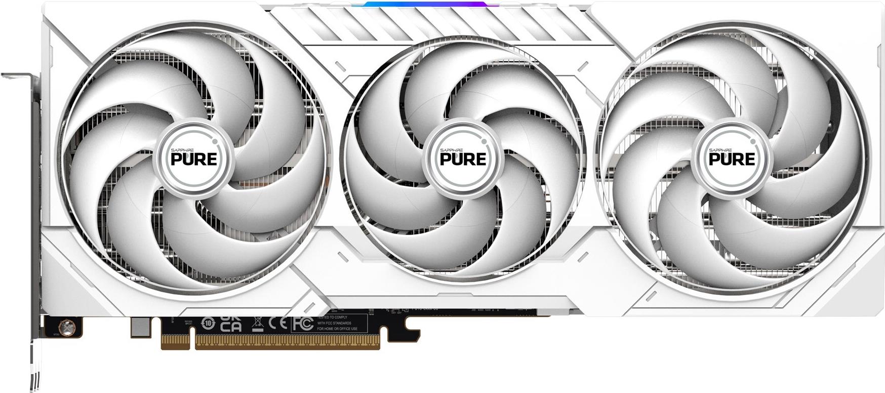 Sapphire Pure Radeon RX 9070 XT AMD 16 GB GDDR6 - Grafikkarte - 16.384 MB (11348-02-20G)