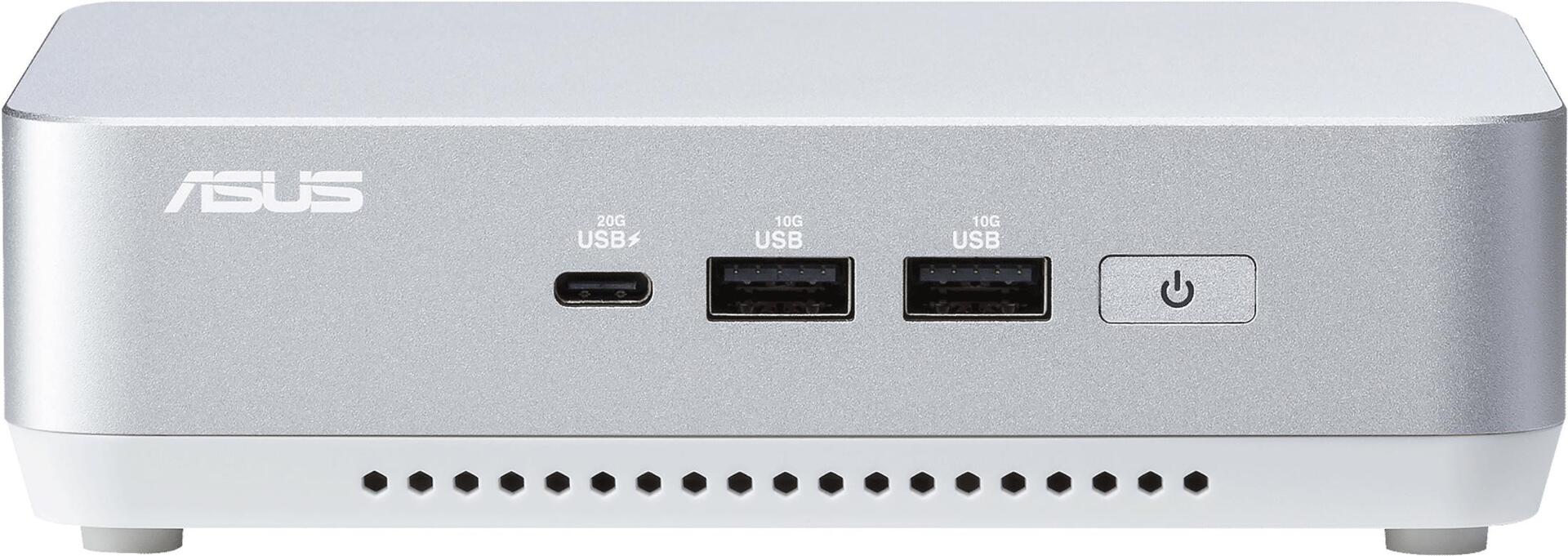 ASUS NUC 14 Pro+ Kit RNUC14RVSU900002I - Barebone - Mini-PC - 1 x Core Ultra 9 185H / 2,3 GHz - RAM 0GB - Intel Arc Graphics - Wi-Fi 6E, Bluetooth 5,3, 2,5GbE, 1GbE - WLAN: 802,11a/b/g/n/ac/ax (Wi-Fi 6E), Bluetooth 5,3 - weiß (90AR0051-M000J0)