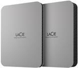 LaCie Mobile Drive STLR4000400 - Apple Exclusive - Festplatte - verschlüsselt - 4 TB - extern (tragbar) - USB 3.2 Gen 1 (USB-C Steckverbinder) - Self-Encrypting Drive (SED) - Space-grau - mit 3 Jahre Seagate Rescue Datenwiederherstellung