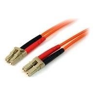 StarTech.com 15m Fiber Optic Cable - Multimode Duplex 50/125 - LSZH - LC/LC - OM2 - LC to LC Fiber Patch Cable - Netzwerkkabel - LC Multi-Mode (M) zu LC Multi-Mode (M) - 15 m - Glasfaser - Duplex - 50/125 Mikrometer - orange