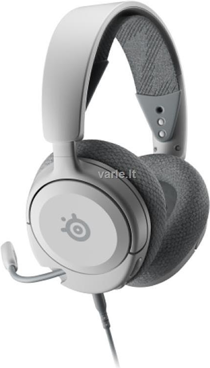 SteelSeries Arctis Nova 1 - Headset - ohrumschließend - kabelgebunden - 3,5 mm Stecker - weiß - für Nintendo Switch, Sony PlayStation 4, Sony PlayStation 5 (61607)