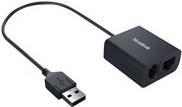 Yealink EHS40 - Kabelloser Headset-Adapter für drahtloses Headset, VoIP-Telefon - für Yealink SIP-T53, T54, T57, T48, T58, Skype for Business HD IP Phone T41, T42, T46, T58 (1300037)