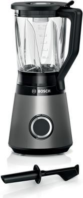 Bosch MMB6172SN Mixer 1,5 l Tischplatten-Mixer 1200 W Schwarz - Edelstahl (MMB6172SN)