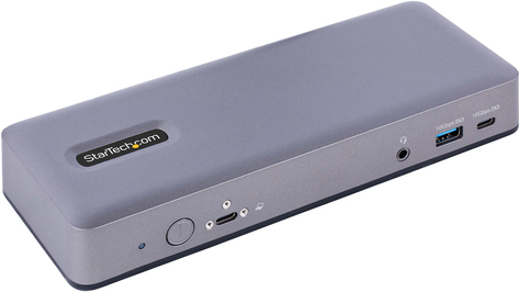 STARTECH.COM USB-C Docking Station - Google Chromebook Dock - Dual Monitore - USB Hub 3.0 PD 3.0 GbE K-Slots Works With Chromebook (DK31C3MNCRUE)
