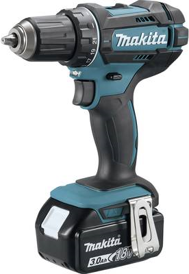 Makita DDF482RFJ - Bohrer/Schrauber - schnurlos - 2 Geschwindigkeiten - Bohrfutterschlüssel 13 mm - 62 N·m - 2 Akkus - 18 V (DDF482RFJ)