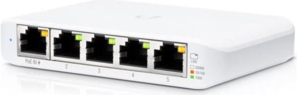 Ubiquiti UniFi Switch USW Flex Mini - Switch - Smart - 4 x 10/100/1000 + 1 x 10/100/1000 (PoE+) - Desktop - PoE+