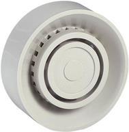 ABB SSS. Typ: Wired siren, Besetzung erhältlich: Innenraum, Gehäusematerial: Kunststoff. Arbeitsspannung: 12 V, Energieverbrauch: 12 mA. Durchmesser: 9 cm, Abmessungen (BxTxH): 90 x 90 x 37 mm, Gewicht: 144 g (GHV9270001V0001)