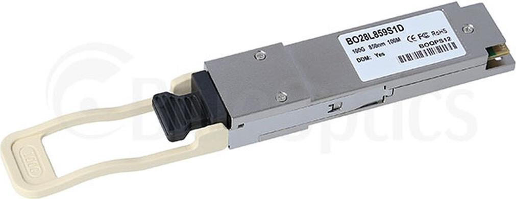 BlueOptics TOM-100G-Q-SR4-BO Netzwerk-Transceiver-Modul Faseroptik 100000 Mbit/s QSFP28 (TOM-100G-Q-SR4-BO)
