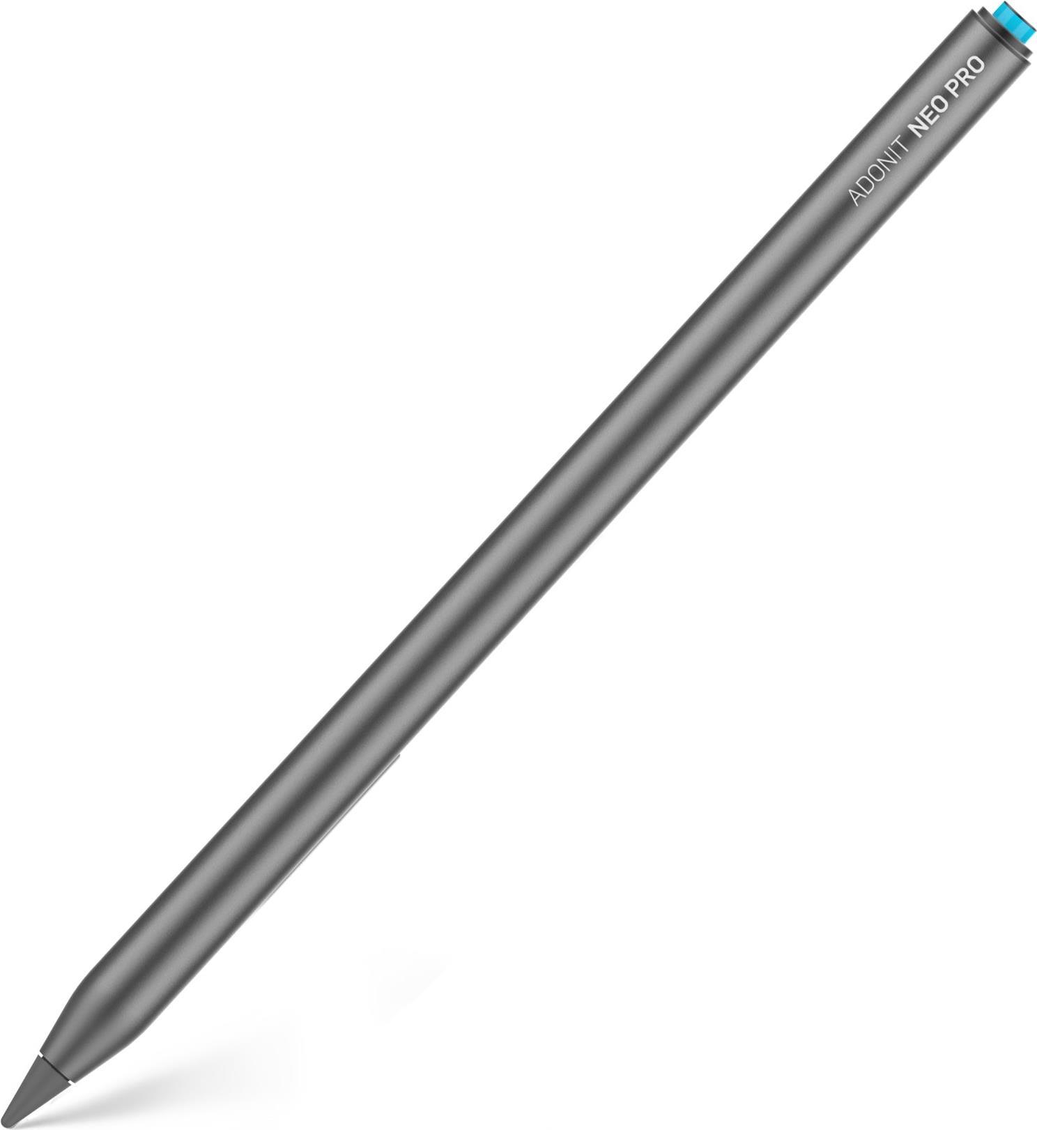 Adonit Neo Pro - Tablet - Apple - Grau - - iPad Pro 27,90cm (11) (1st/2nd/3rd Gen) - iPad Pro 12.9 (3rd/4th/5th Gen) - iPad mini 6th - iPad Air... - 9 h - iOS (ADNEOPG)