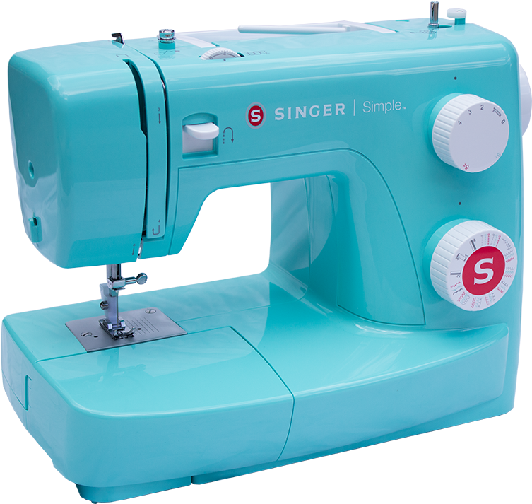 SINGER Simple 3223G Halbautomatische Nähmaschine 23 Stiche Türkis Freiarm (Simple 3223G)
