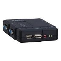 Inter-Tech Argus KVM CS-41UA - KVM-/Audio-Switch - 4 x KVM/Audio - 1 lokaler Benutzer - Desktop (88887167)