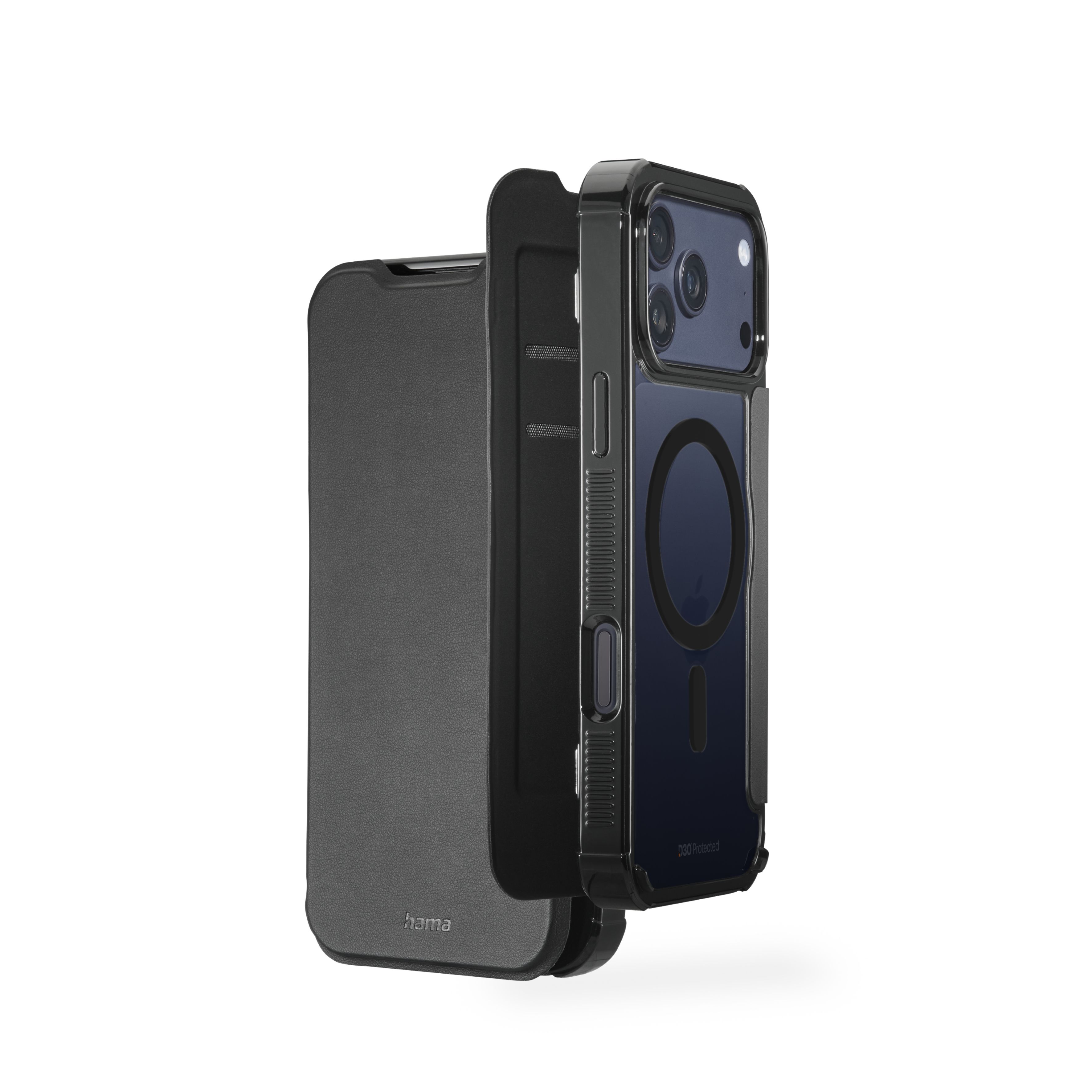 Hama Handytasche Extreme Protect für Apple iPhone 17 Pro Max, magnetisch, SW (00232417)