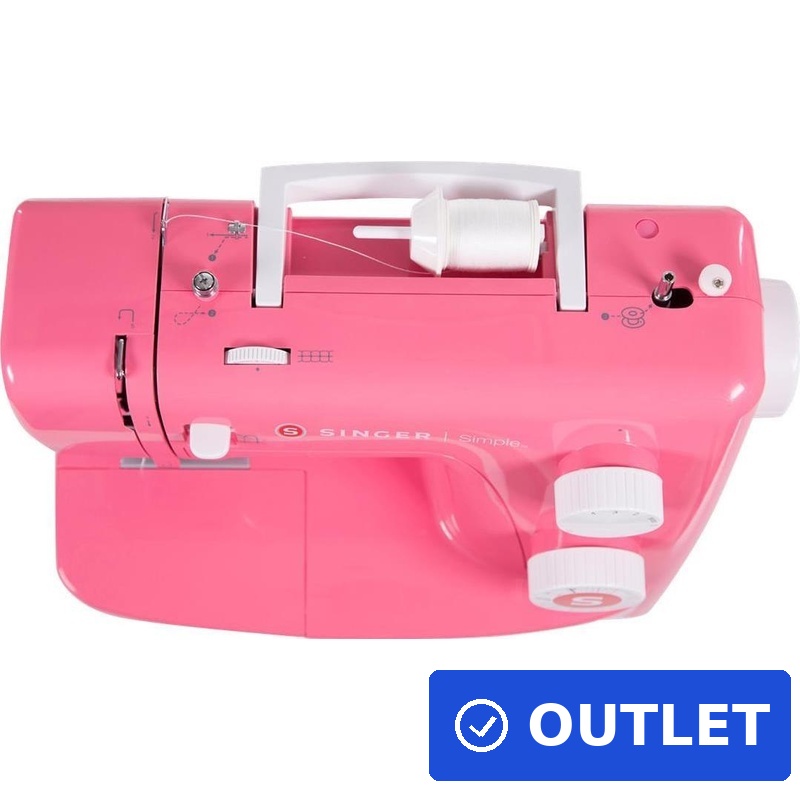 Singer 3223R Simple Nähmaschine rot (Simple 3223R) - Sonderposten