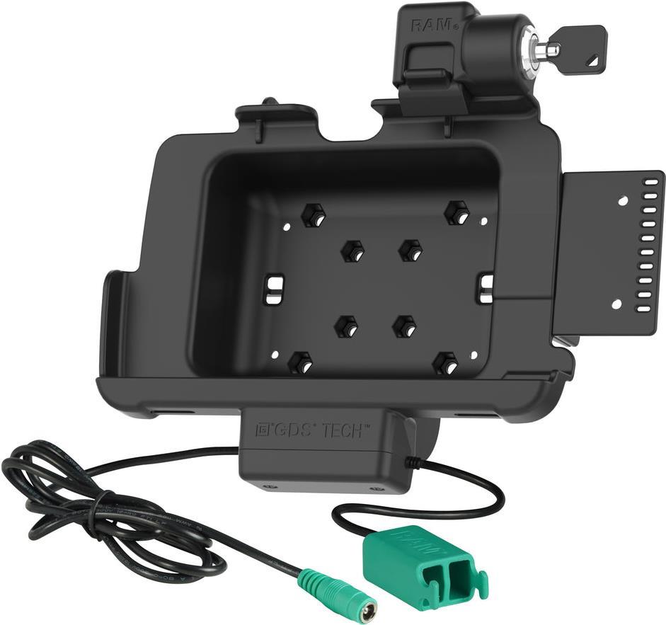 RAM Mounts Form-Fit Halteschale (Schlüsselverriegelung) für Zebra ET40/45 (8') Diese RAM Mounts Form-Fit (Schlüsselverriegelung) Halteschale ist für Zebra ET4x 20,30cm (8)  Serie mit Zebra Rugged Boot geeignet.Die Halteschale wird durch einen 5.5mm DC-Ans