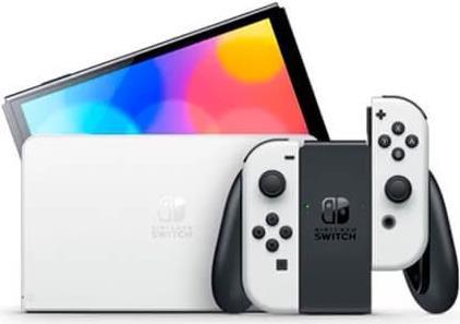 Nintendo Switch OLED - Spielkonsole - Full HD - weiß (10007454)