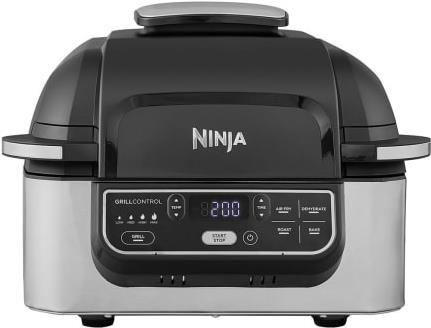 NINJA AG301EU Heißluftfritteuse schwarz/silber (AG301EU)