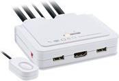 INLINE 62613I - KVM-/Audio-/USB-Switch - 2 x KVM/Audio/USB - 1 lokaler Benutzer - Desktop