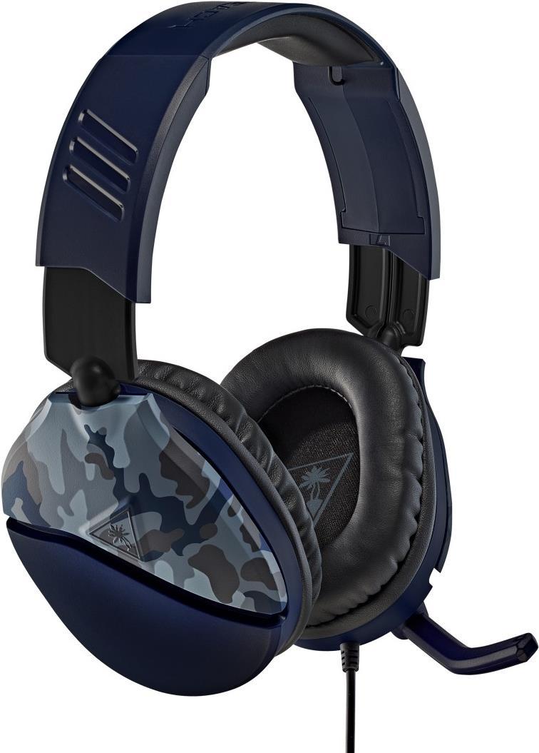Turtle Beach Recon 70 - Headset - ohrumschließend - kabelgebunden - 3,5 mm Stecker - Blue Camo (00191850)