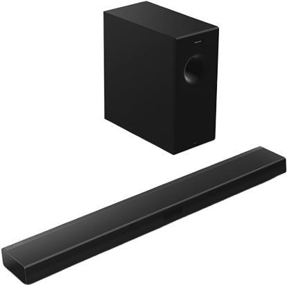 Panasonic SC-HTB600 - Soundleistensystem - für Heimkino - 2.1-Kanal - kabellos - Bluetooth - App-gesteuert - 360 Watt (Gesamt) - Schwarz
