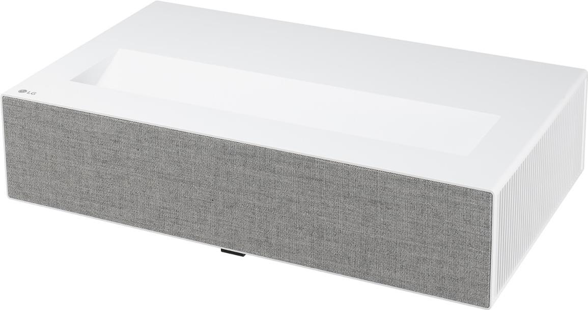 LG HU715QW Beamer Ultra-Short-Throw-Projektor 2500 ANSI Lumen DLP 2160p (3840x2160) Weiß (HU715QW)