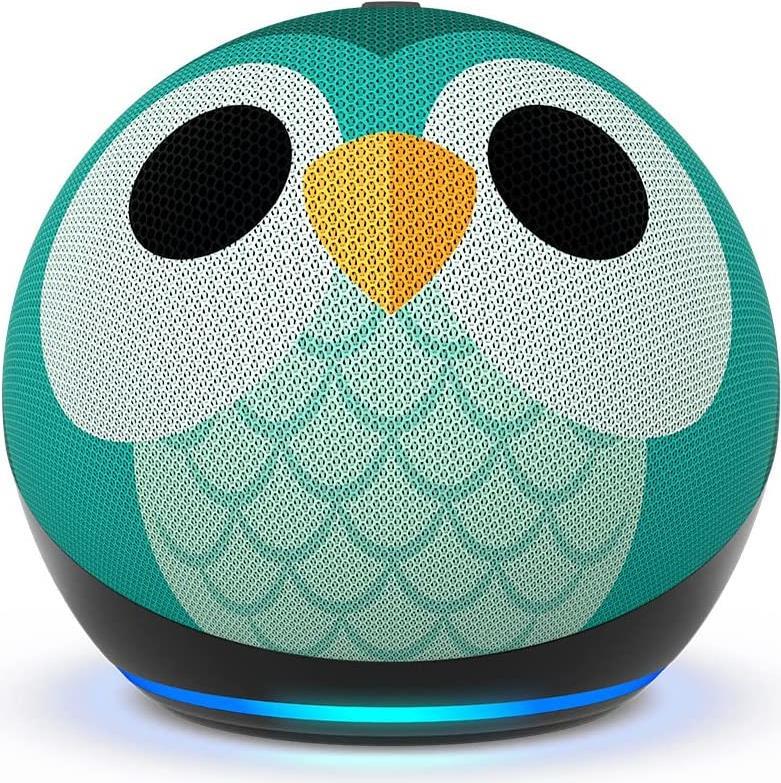Amazon.com Amazon Echo Dot (5th Generation) Kids - Smart-Lautsprecher - Bluetooth, Wi-Fi - App-gesteuert - Owl (B09L5BG1RF)