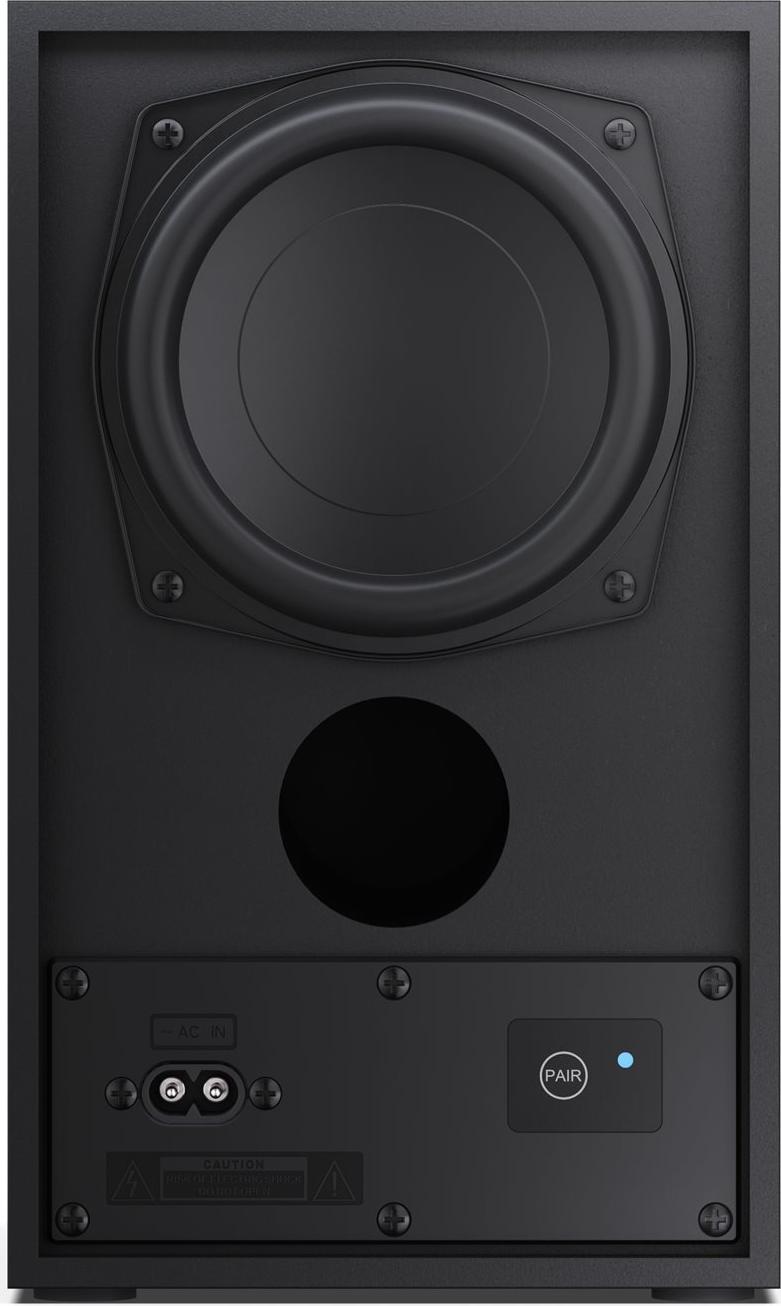 Sharp HT-SBW121 Soundbar mit kabellosem Subwoofer schwarz (HT-SBW121)