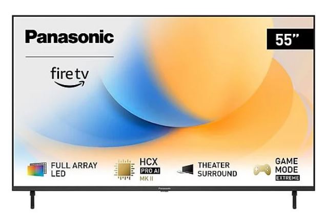 Panasonic TV-55W90AEG 139cm 55 4K Full-Array-LED 144 Hz Smart TV Fernseher [Energieklasse G] (TV-55W90AEG)