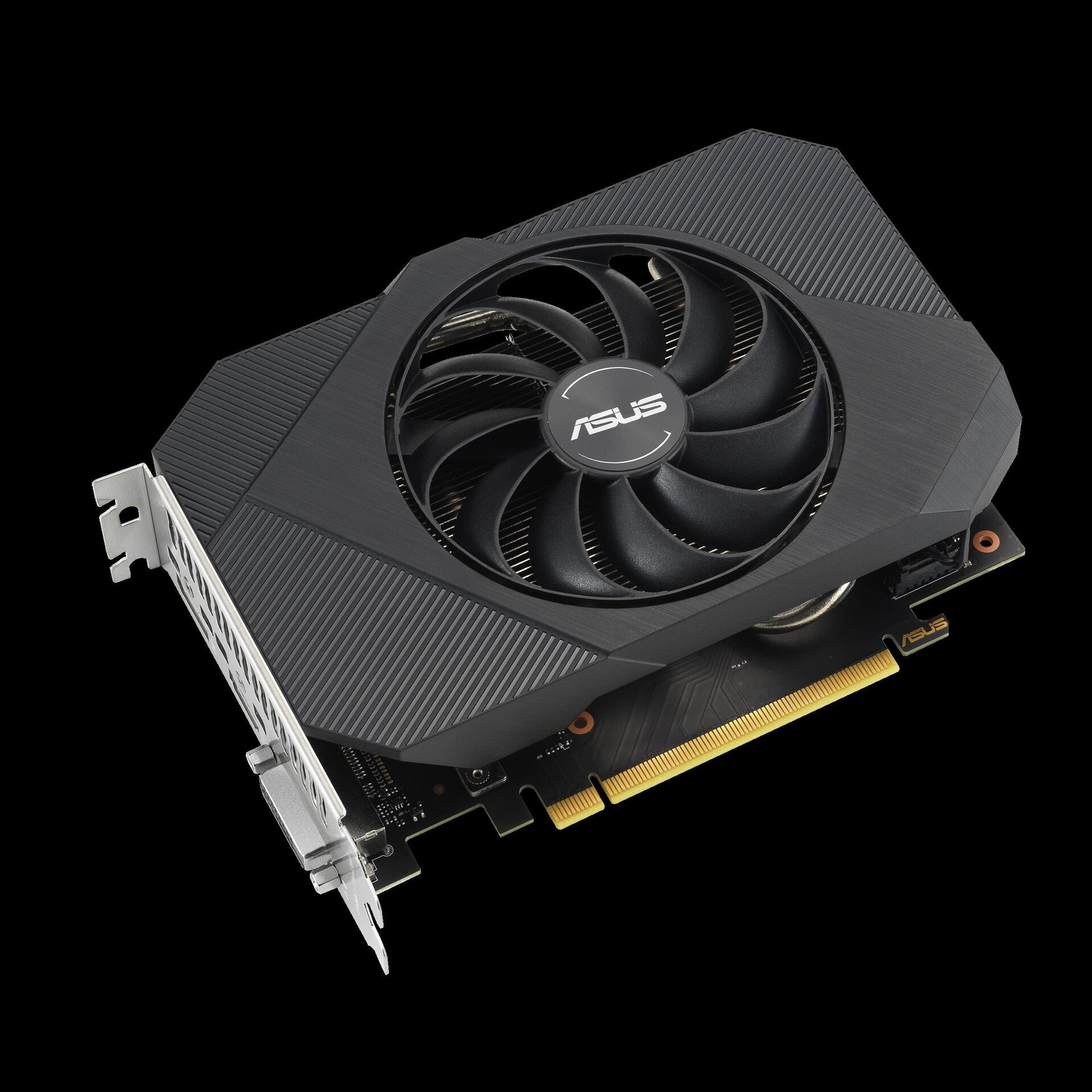 ASUS Phoenix GeForce RTX 3050 V2 8GB - Grafikkarten - GF RTX 3050 - 8GB GDDR6 - PCIe 4,0 - DVI, HDMI, DisplayPort (90YV0GH8-M0NA00)