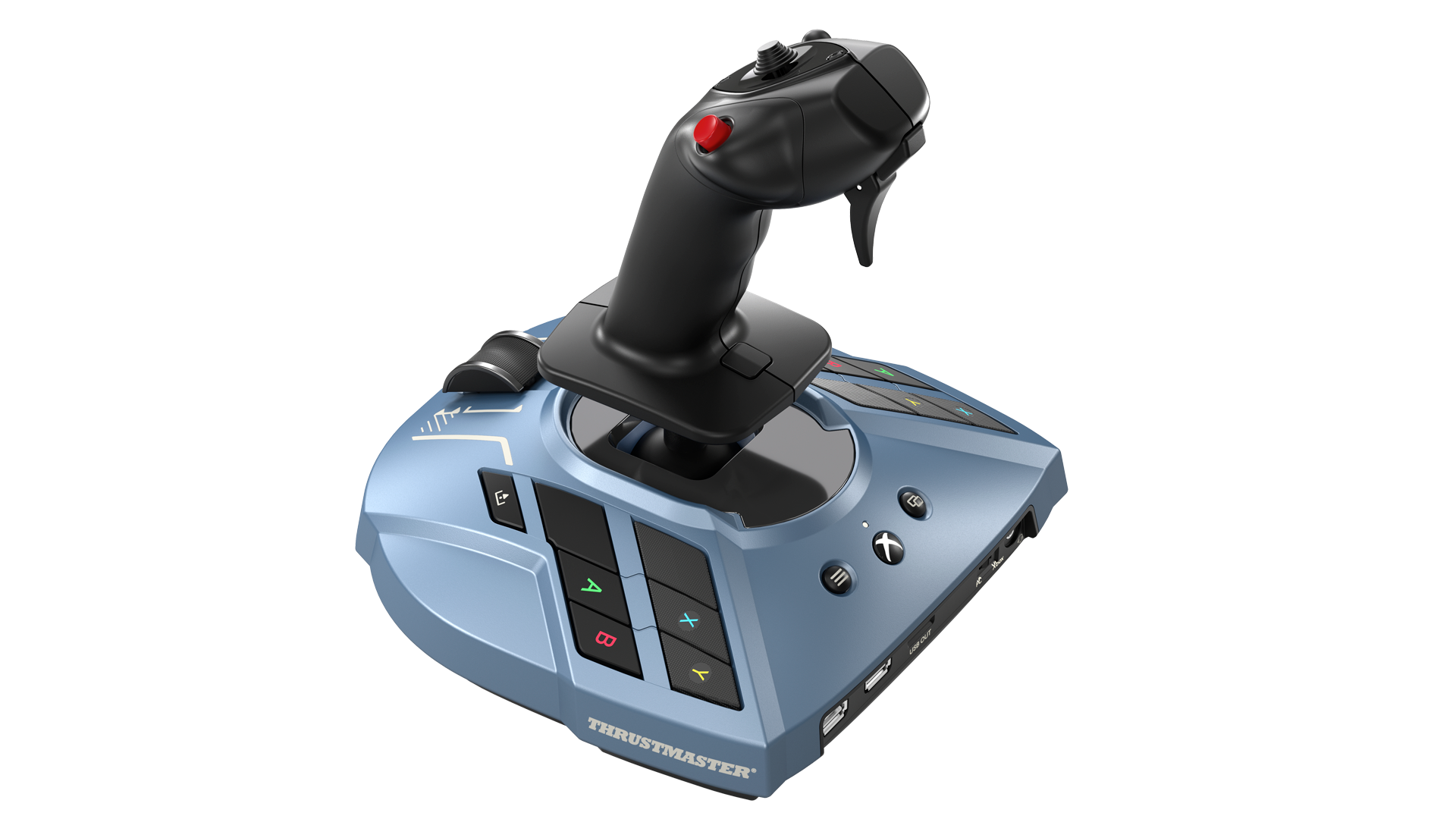 ThrustMaster TCA Sidestick X Airbus Edition - Joystick - 16 Tasten - kabelgebunden - für PC, Microsoft Xbox One, Microsoft Xbox Series S, Microsoft Xbox Series X (4460219)