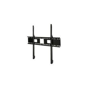Peerless SmartMount Universal Flat Wall Mount SF680P - Befestigungskit (Wandplatte, Adapter für Halterung) für LCD-/Plasmafernseher - Stahl, Epoxidharz - Schwarz (60-95) - Montageschnittstelle: 1100 x 650 mm