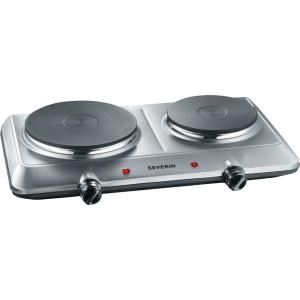 SEVERIN DK 1014 - Elektroherdplatte - 2500 W - gebürsteter rostfreier Edelstahl