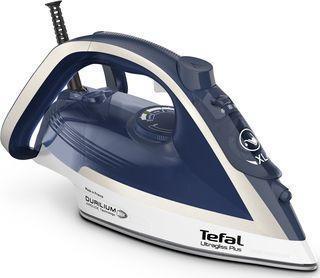 TEFAL Dampfbügeleisen FV6812E0 Ultragliss Plus 2800 W, Wassertankinhalt 270 ml, kontinuierlicher Dampf 50 g/min, Blau/Weiß (FV6812E0)
