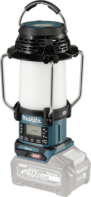 MAKITA MR009GZ - Akku-Radio mit Laterne (40V - XGT - Bluetooth - inkl. Netzteil - ohne Akku & Ladegerät) (MR009GZ)