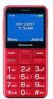 Panasonic KX-TU155 - Mobiltelefon - Dual-SIM - microSD slot, - microSD slot - 240 x 320 Pixel - TFT - 0,3 MP - Rot (KX-TU155EXRN)