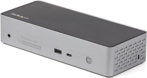 StarTech.com USB-C Dock, 4K 60Hz Quad Monitor DisplayPort & HDMI, Universal USB C Docking Station with 100W Power Delivery Charging, USB Hub w - 1x USB Type-C & 3x USB-A, Ethernet, Audio - Thunderbolt 3 Compatible (DK31C4DPPDUE) - Dockingstation - USB-C 3