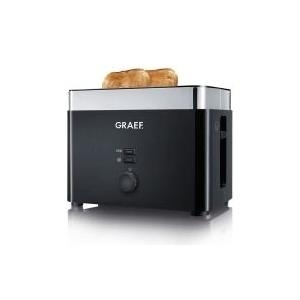Graef TO 62 - Toaster - 2 Scheibe - 2 Steckplatz - Schwarz