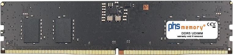 PHS-memory 8GB RAM Speicher kompatibel mit Medion Erazer Hunter X20 (MD34845) DDR5 UDIMM 4800MHz PC5-38400-U (SP452949)