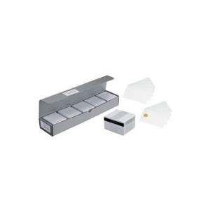 Zebra Color - PVC Karte - 30 mil - Blau - CR-80 Card (85,6 x 54 mm) - 500 Karte(n) - für Zebra P110m, P330i, P430i (104523-134)