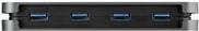 StarTech.com 4 Port USB-C-Hub - 3x USB-A - 5Gbit/s USB 3.0 Typ-C Hub (3.2/3.1 Gen 1) - Busbetrieben - Tragbarer USB-C auf USB-A Adapter Hub - 28,5cm Kabel integirertes Host-Kabel (HB30CM4AB) - Hub - 4 x USB 3.2 Gen 1 - Desktop
