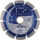 Makita Comet - Diamant-Schneidscheibe - für Beton, Kalkstein, Stahlbeton, Ziegelsteine - 125 mm - für Makita DLX3179TX1 (B-12778)