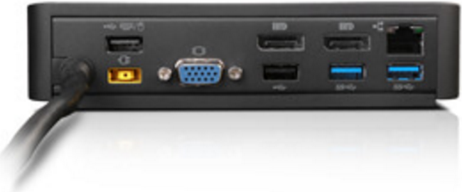 Lenovo ThinkPad OneLink+ Dock - Port Replicator - VGA - 90 Watt - Dänemark - für ThinkPad P40 Yoga 20GQ, 20GR, X1 Carbon 20FB, 20FC, X1 Tablet 20GG, 20GH, 20JC, X1 Yoga 20FQ, 20FR, ThinkPad Yoga 260 20FD, 20FE, 20GS, 20GT, 460 20EL, 20EM (40A40090DK)