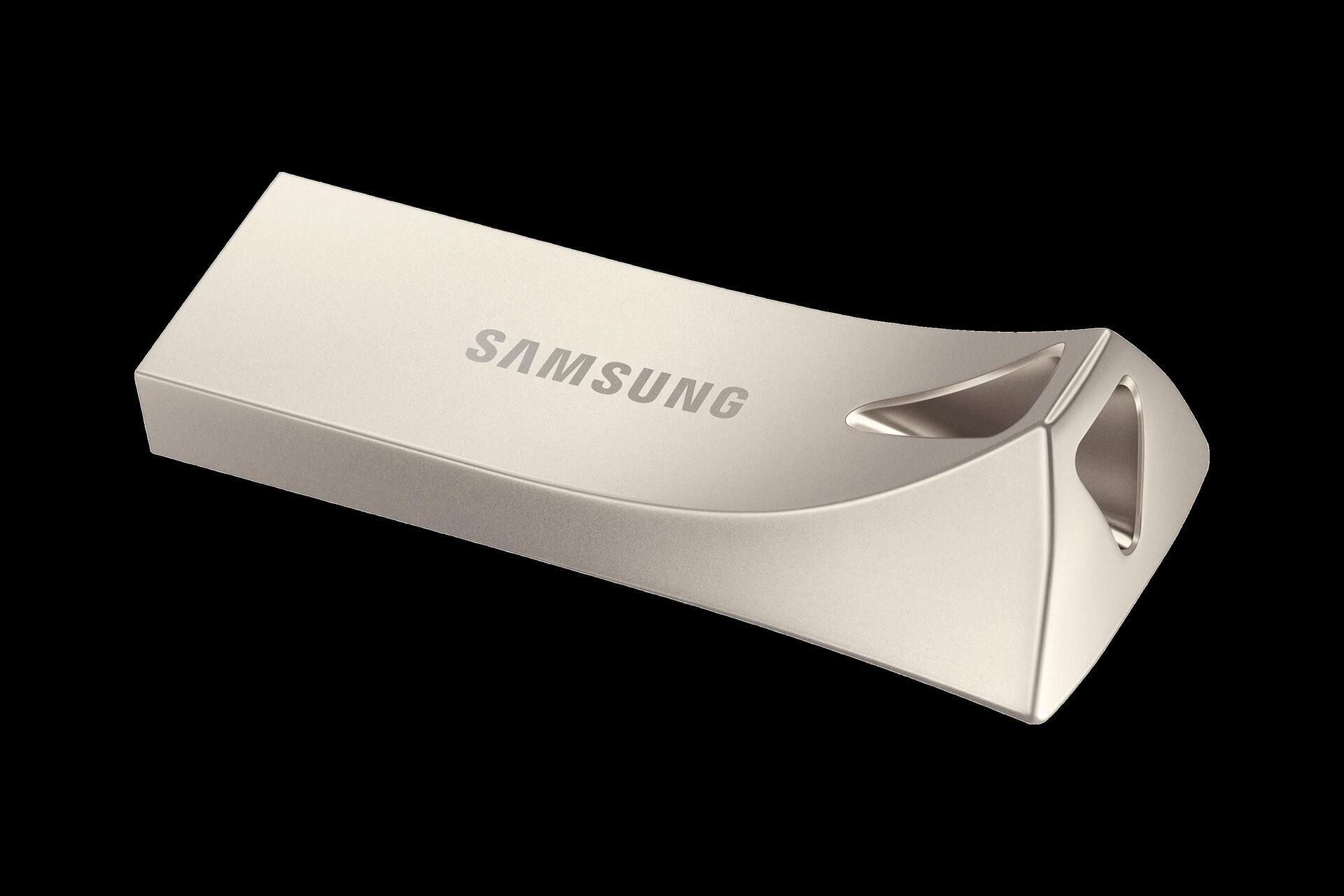 Samsung BAR Plus MUF-64BE3 - USB-Flash-Laufwerk - 64GB - USB 3,1 Gen 1 - Champagne Silver (MUF-64BE3/APC)